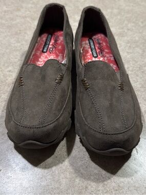 Suede loafers
